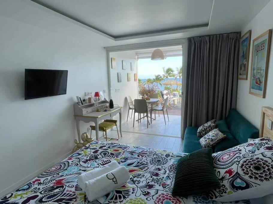 Le Bo Studio - Logement Standing Vue Mer & Piscine Le Diamant Dış mekan fotoğraf